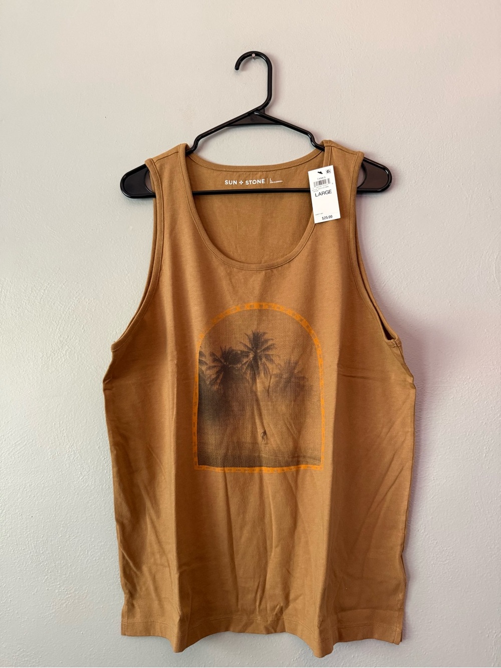 Sun + Stone Palm Graphic Tank Top